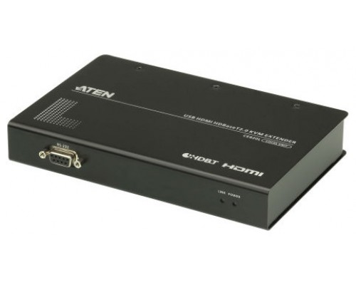 ATEN EXTENSOR KVM HDBASET™ 2.0 HDMI USB (UNIDAD REMOTA) 4K A 100M SIN ETHERNET (CE820R-ATA-G) (Espera 4 dias)