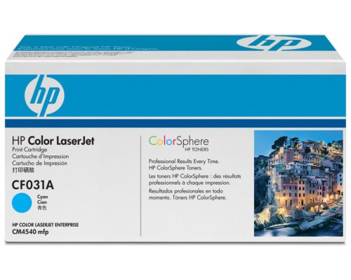 HP Laserjet CM4540 Toner Cian