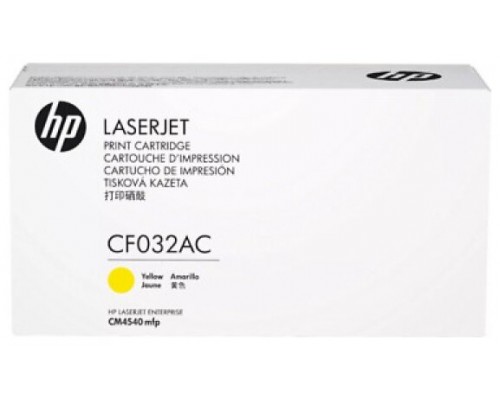 HP Contractual Toner LaserJet CF032AC amarillo