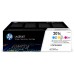 HP Laserjet Pro M252n 201X Pack 3 Toner Alta Capacidad Cyan/Magenta/Yellow