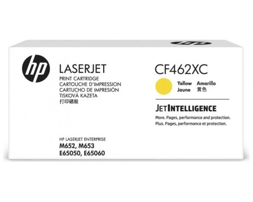 HP Contractual Toner LaserJet CF462XC de alta capacidad Amarillo