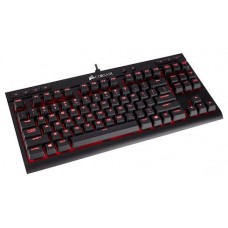 Corsair K63 teclado USB Español Negro, Rojo (Espera 4 dias)
