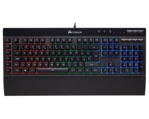 Corsair K55 RGB PRO teclado USB QWERTY Español Negro (Espera 4 dias)