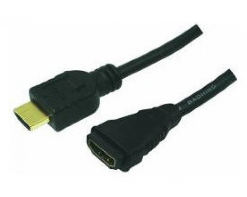 CABLE HDMI-M A HDMI-H EXTENSOR 5M LOGILINK +ETHERN