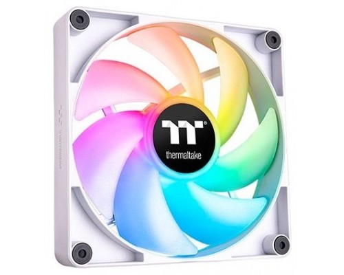 VENTILADOR 120X120 THERMALTAKE CT120 ARGB WHITE PACK 2UD