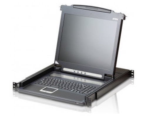 Aten Consola LCD single rail (VGA, PS/2-USB) (Espera 4 dias)