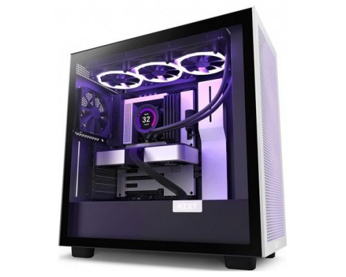 CAJA ATX SEMITORRE NZXT H7 FLOW BLANCO/NEGRO