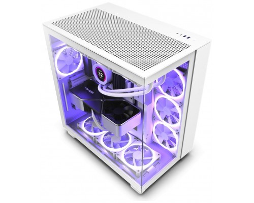 NZXT H9 All white Midi Tower Blanco (Espera 4 dias)