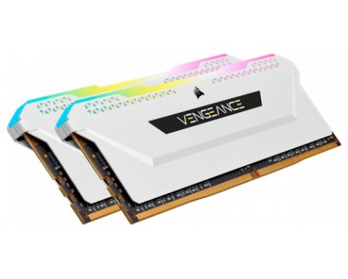 Corsair Vengeance CMH16GX4M2E3200C16W módulo de memoria 16 GB 2 x 8 GB DDR4 3200 MHz (Espera 4 dias)