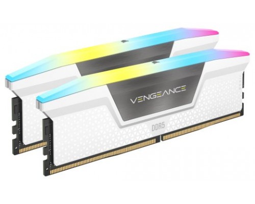 Corsair Vengeance RGB CMH32GX5M2B6000C30W módulo de memoria 32 GB 2 x 16 GB DDR4 6000 MHz (Espera 4 dias)