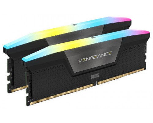 Corsair Vengeance RGB CMH32GX5M2B6000C36 módulo de memoria 32 GB 2 x 16 GB DDR5 6000 MHz (Espera 4 dias)