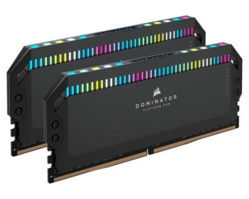 MEMORIA CORSAIR DDR5 64GB 2X32GB PC5600 DOMINATOR PLATINUM RGB CMT64GX5M2B5600Z40K (Espera 4 dias)