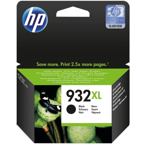HP OfficeJet 6100/7510 Cartucho Negro N&ordm;932XL