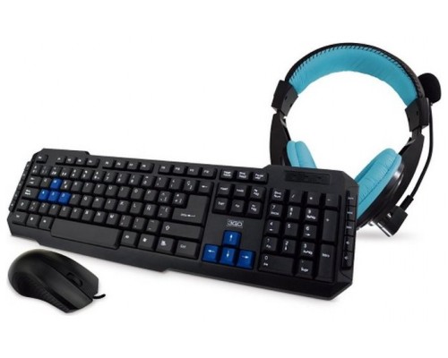 3Go COMBODRILEH2 - Teclado + raton + auriculares -