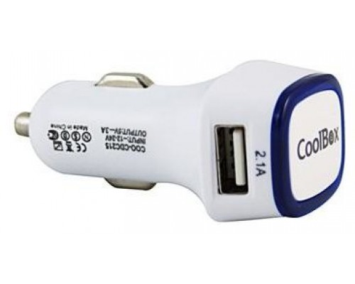 CARGADOR USB COCHE CDC-215 COOLBOX (Espera 4 dias)