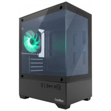 CAJA SOBREMESA MICROATX GM200 VISION LITE NEGRO COOLBOX (Espera 4 dias)