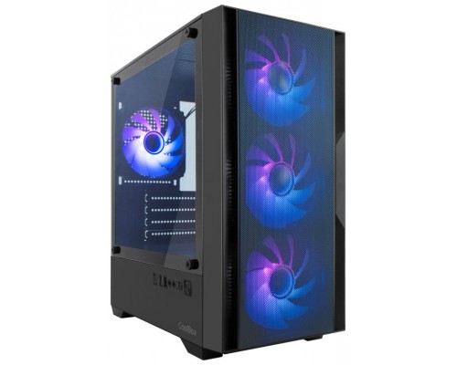 CAJA SOBREMESA MICROATX GM220 MPFUSION NEGRO COOLBOX (Espera 4 dias)