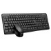 COMBO TECLADO/RATON COOLBOX KTR-03W INALAMBRICO NEGRO (Espera 4 dias)