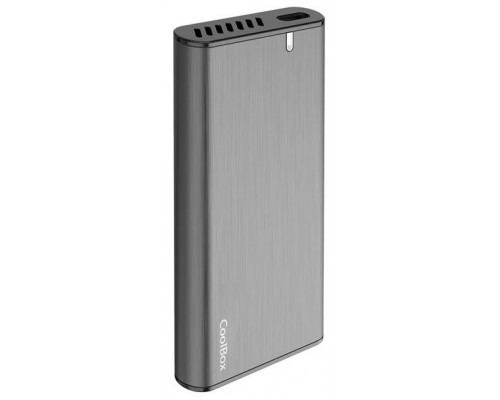 CAJA EXTERNA SSD M.2 NVME/SATA MINICHASE NS31 USB3.2 GEN2 ALUMINIO COOLBOX (Espera 4 dias)