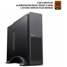 CAJA SOBREMESA/MICRO-ATX COOLBOX T313-1 SLIM 500W (Espera 4 dias)