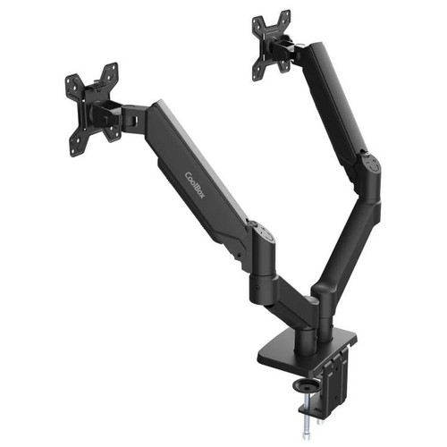 COOLBOX Soporte dos Monitores Brazo Neumático-SX5 COOLBOX Soporte dos Monitores Brazo Neumático
