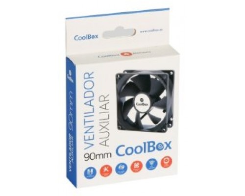 VENTILADOR AUXILIAR 90 MM COOLBOX (Espera 4 dias)