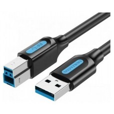 CABLE USB 3.0 TIPO-B/M A USB-A/M 3 M NEGRO VENTION (Espera 4 dias)