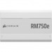 FUENTE ALIM. MODULAR CORSAIR ATX 3.1 PCIe 5.1 RM750e 750W WHITE CIBENETICS GOLD (Espera 4 dias)