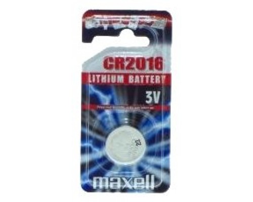 Maxell Pilas Litio Boton CR2016 Blister 1