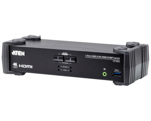 Aten CS1822-AT-U interruptor KVM Negro (Espera 4 dias)