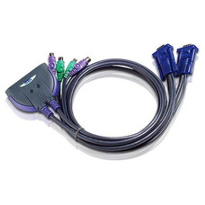 Aten CS62S interruptor KVM Negro (Espera 4 dias)-SX6 Aten CS62S interruptor KVM Negro (Espera 4 dias)