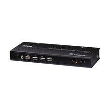 ATEN Conmutador KVMP de doble monitor con 2 puertos USB 4K HDMI (cables incluidos) (Espera 4 dias)