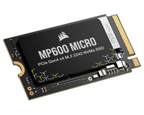 SSD CORSAIR MP600 MICRO 1TB M.2 (2242) NVME PCIE (CSSD-F1000GBMP600MCR) (Espera 4 dias)