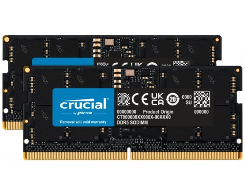 DDR5 SODIMM CRUCIAL 2X16GB 5600