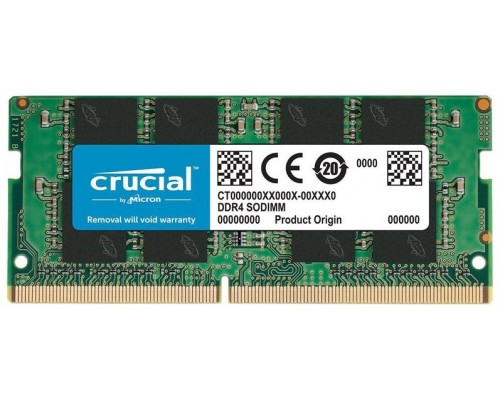 MEMORIA CRUCIAL SO-DIMM DDR4 8GB 3200MHZ CL22 (Espera 4 dias)
