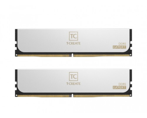 DDR5 TEAMGROUP T-CREATE EXPERT RGB 32GB X2 6000 BLANCO