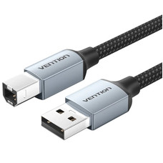 CABLE USB 2.0 IMPRESORA TIPO USB A/M-B/M 10 M GRIS VENTION (Espera 4 dias)-SX3 CABLE USB 2.0 IMPRESORA TIPO USB A/M-B/M 10 M GRIS VENTION (Espera 4 dias)