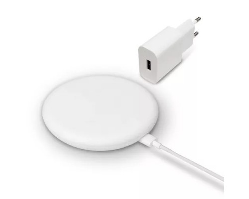 CARGADOR INALAMBRICO XIAOMI MI 20W WIRELESS BLANCO (Espera 4 dias)