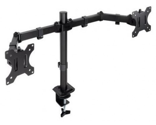 SOPORTE MESA GIRA INCLI 2 BRAZOS 17-27" NEGRO (Espera 4 dias)