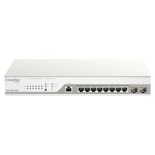 D-Link DBS-2000-10MP/E 10xGb PoE+ Switch 2xSFP 1Y-SX85 D-Link DBS-2000-10MP/E 10xGb PoE+ Switch 2xSFP 1Y