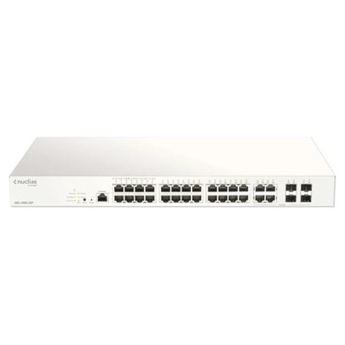 D-Link DBS-2000-28P/E 28xGb PoE+ Switch 193W 1Y-SX151 D-Link DBS-2000-28P/E 28xGb PoE+ Switch 193W 1Y