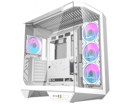 CAJA SEMITORRE ATX DY470 RGB BLANCO DARKFLASH (Espera 4 dias)