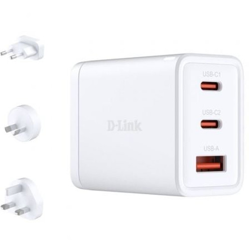 CARGADOR GAN DLINK DCP-651 65W USB-C1/C2 USB-A MAX-SX13 CARGADOR GAN DLINK DCP-651 65W USB-C1/C2 USB-A MAX
