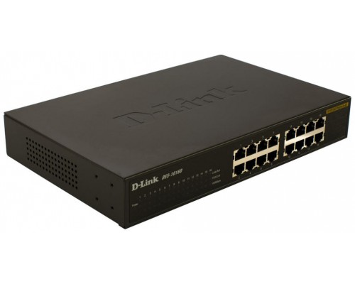 SWITCH NO GESTIONABLE D-LINK DES-1016D 16P ETHERNET