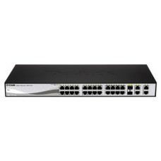 D-LINK SWITCH 24 PUERTOS 10/100 w/2 Combo 1000BaseT/SFP PoE (Espera 4 dias)