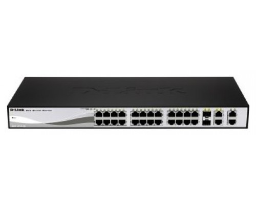 SWITCH SEMIGESTIONABLE D-LINK DES-1210-28P 24P ETH POE