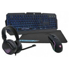 TECLADO KIT DEEPGAMING X-WING2 TECLADO RATON AURICULAR