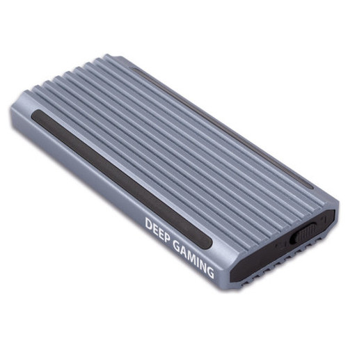 CAJA EXTERNA SSD M.2 NVMe RGB USB3.1 PLATA DEEPGAMING (Espera 4 dias)-SX4 CAJA EXTERNA SSD M.2 NVMe RGB USB3.1 PLATA DEEPGAMING (Espera 4 dias)