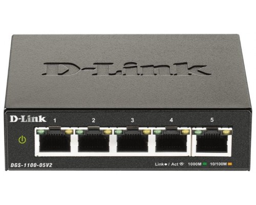 SWITCH D-LINK  5P DGS-1100-05V2/E 10/100/1000