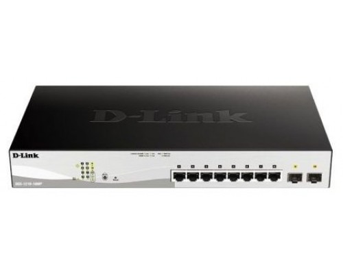 SWITCH D-LINK 10-PORT POE+ SMART MANAGED GIGABIT (Espera 4 dias)